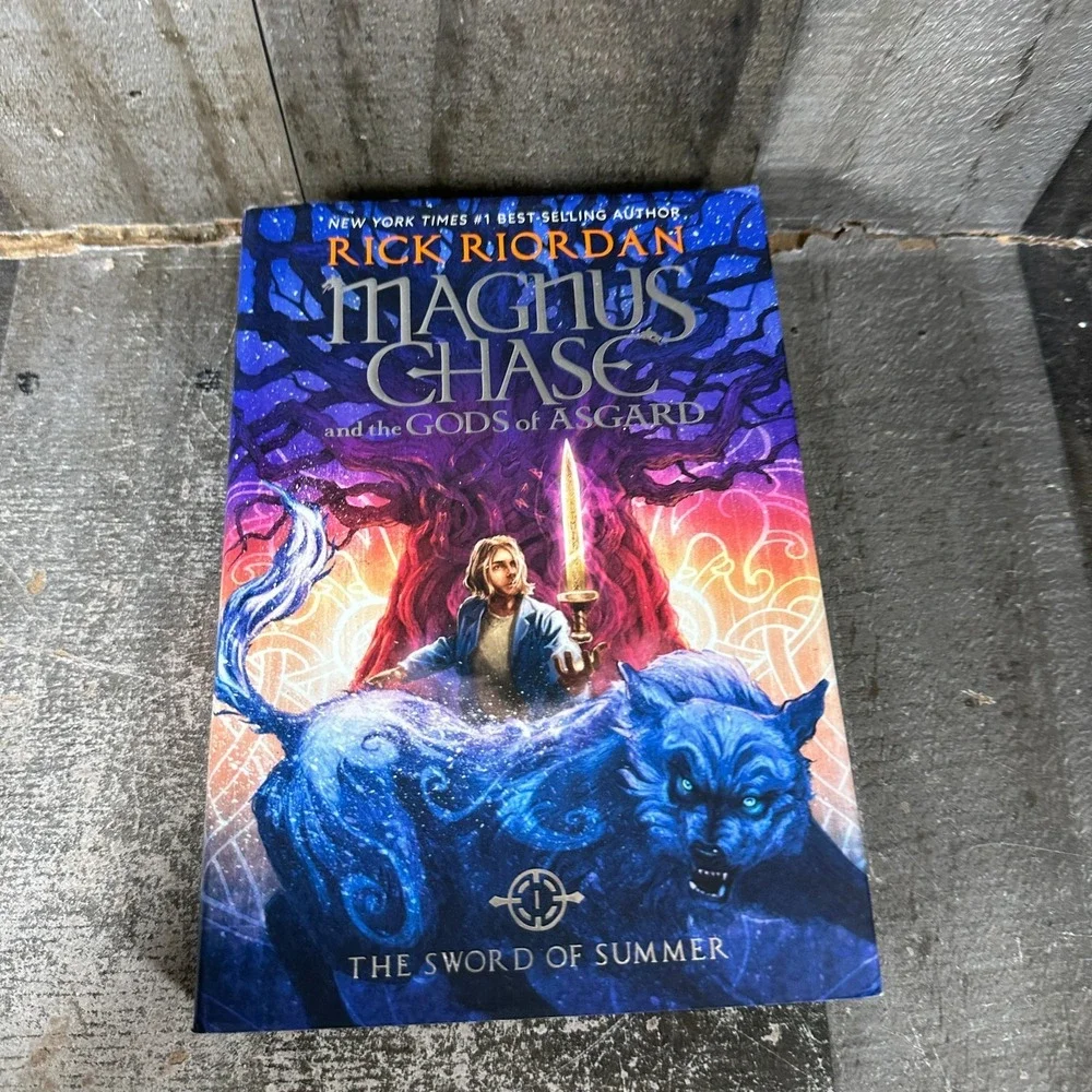 Magnus Chase and the Gods of Asgard Rick Riordan Books 1 2 HC 1st Edition‎